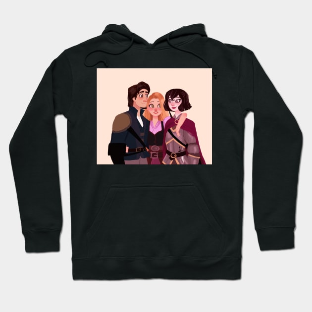 BFFs Hoodie by curiousquirrel